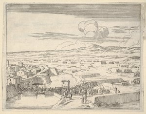 Muutaman päivän piirityksen jälkeen Ranskan armeijan kanssa Francesco I d