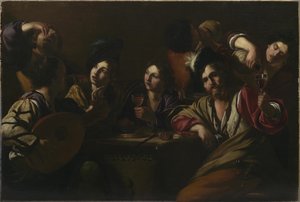 Tavernakohtaus, noin 1619.