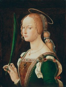 Pyhä Justina Padovalainen, 1490-luku.