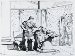 Pison kuolema, Bartolomeo Pinellin (1781-1835) kaiverrus Istoria dell