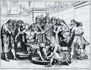 Senecan kuolema, Bartolomeo Pinellin (1781-1835) kaiverrus Istoria dell