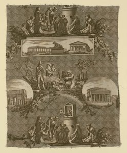 Le Romain (Roomalainen) (Sisustuskangas) tekijältä Bartolomeo Pinelli