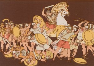 P Decius Mus omistautumassa maansa puolesta tekijältä Bartolomeo Pinelli