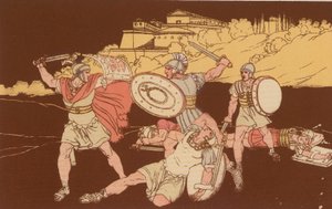 Horatit ja Curiatit tekijältä Bartolomeo Pinelli
