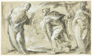 Pietarin ja Andreaksen kutsumus tekijältä Bartolomeo Salvestrini