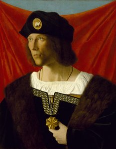Herrasmiehen muotokuva tekijältä Bartolomeo Veneto