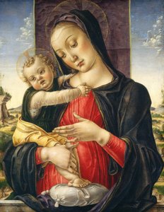 Madonna ja lapsi, n. 1475.