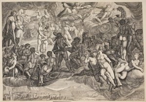 Psyyke kuljetettiin Olympukseen tekijältä Bartolomeus Willemsz. Dolendo