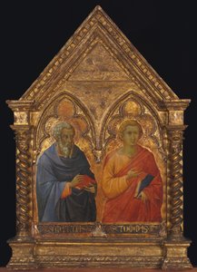 Pyhät Mattias ja Tuomas, n. 1350.