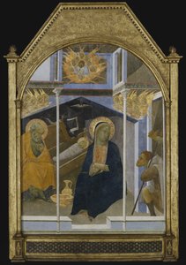 The Adoration of the Shepherds, n.1350 (tempera paneelissa)