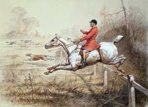 Aidan yli (akvarelli) tekijältä Basil J. Nightingale