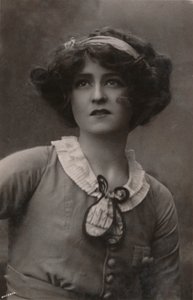 "Neiti Gabrielle Ray, 1883-1973, Daisynä elokuvassa The Dollar Princess", vuodelta 1930.