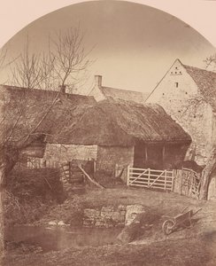 Farm Yard, Prestbury lähellä Cheltenhamia,c. 1855 (kuva) tekijältä Baynham Jr. Jones