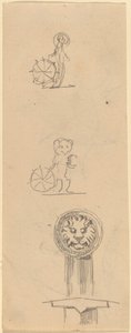 Piirrosarkki [recto] tekijältä Beatrice Godwin Whistler
