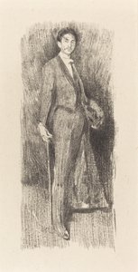 Kreivi Robert de Montesquiou tekijältä Beatrice Godwin Whistler after James McNeill Whislter