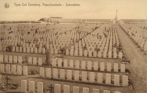 Tyne Cot -hautausmaa Passchendaelessa tekijältä Belgian Photographer