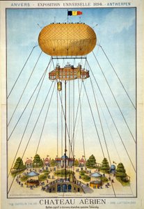 Aerial Chateau, maailmanlaajuinen näyttely, 1894 tekijältä Belgian School