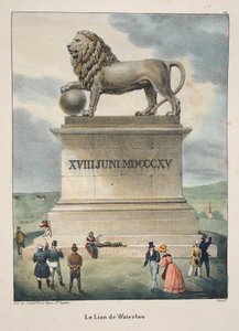 Le Lion de Waterloo, n. 1895 (valokuva) tekijältä Belgian School