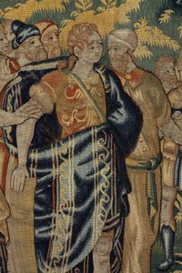 Tarina Cyrus II Suuresta, n. 1590 (kuvakudos) tekijältä Belgian School