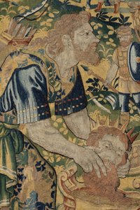 Tarina Cyrus II Suuresta, n. 1590 (kuvakudos) tekijältä Belgian School