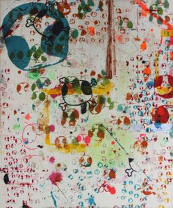 Story Telling, 2007 (silkkipainatus raakakankaalle)