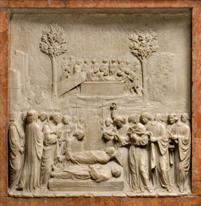 Crypt, pyhien Marcellinuksen ja Pietarin arkki Exorcist, Benedict Briosco 1506-08, Pyhien Marcellinuksen ja Pietarin hautaus