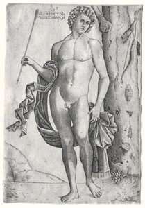 Mies nuolen kanssa, c. 1515.