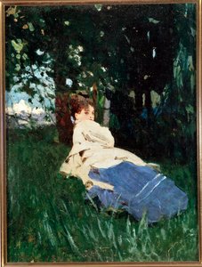 Donna Erminia (öljy kankaalle tekijältä Benedetto Musso