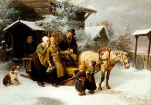 Poistuminen kotoa (Dalecarlian kohtaus)