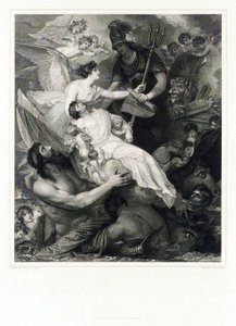 Horatio Nelsonin (1758-1805) Apotheosis (Apoteoosi)