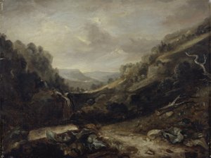 West Country Landscape (öljy kankaalle)