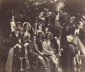 Hääryhmä, c. 1852 tai 1853.