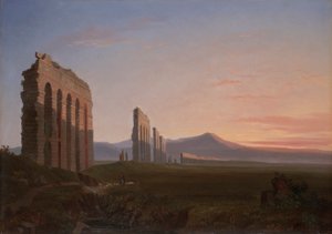 Vista de la Campagnafinnish romana tekijältä Benjamin Champney