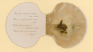 Kuvitus kirjaseen nimeltä Sea Shells (väri litho)