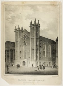 Vapaamuuraritemppeli, Boston tekijältä Benjamin F. Nutting