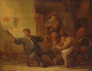 Talonpoikaismajan sisustus tekijältä Benjamin Gerritsz Cuyp