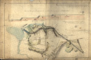 Osuus kanavan pohjoisesta suunnasta Elk Riverin vuorovedestä Frenchtownissa haarautuneeseen [tammeen] Mr. Rudulphin suossa: [Chesapeaken ja Delawaren kanava, Marylandin osa]