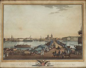 Vaihtosilta Vasilievsky-saarella, 1799