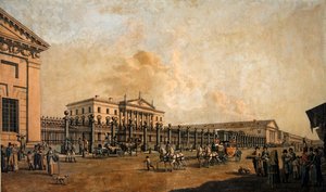 Bank of the Empire, Pietari, n. 1800 (kaiverrus vesivärillä)