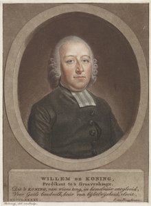 Saarnaaja Willem de Koningin muotokuva