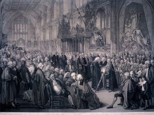 Lordi pormestari Nathaniel Newnham vihittiin käyttöön Lontoossa, 1801