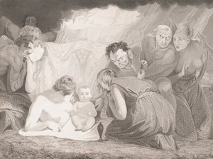 Infant Shakespeare mukana luonto ja intohimot, 1799.