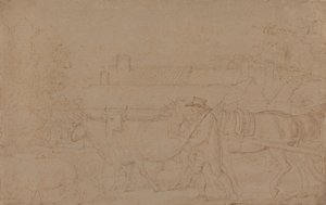 Uma fazenda perto de Windsor tekijältä Benjamin West
