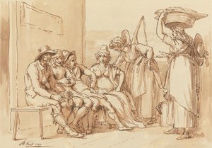 Hahmot Lontoon kaduilla tekijältä Benjamin West