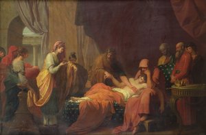 Pääjohtajien Erasistratus tekijältä Benjamin West