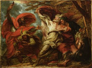 Huonekalut ja erilaiset esineet 1100- ja 1300-luvuilta tekijältä Benjamin West