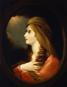 Naisen muotokuva, 1700-luvun loppupuoli tekijältä Benjamin West