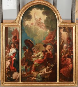 Pyhän Paavalin kääntymys, n. 1786 tekijältä Benjamin West