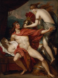 Thetis tuo Akhilleukselle asevarustuksen tekijältä Benjamin West