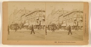 King Street, Toronto, Kanada. tekijältä Benjamin West Kilburn